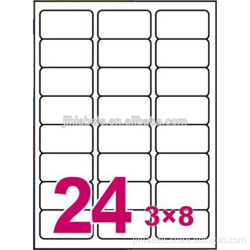 A4 laser labels, 24 Labels per A4 sheet., ,L7159--64mm x 33.8mm